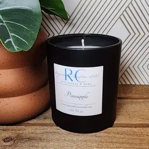 Pineapple Scented Homemade Soy Candles by Raymonds Creation LLC