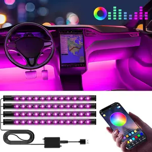 Led Lights for  Accessories Interior, Gifts for Mothers Day Him Her Men Women Teen Boys Girls, APP Control with USB Port Color Change Lights for  Decor