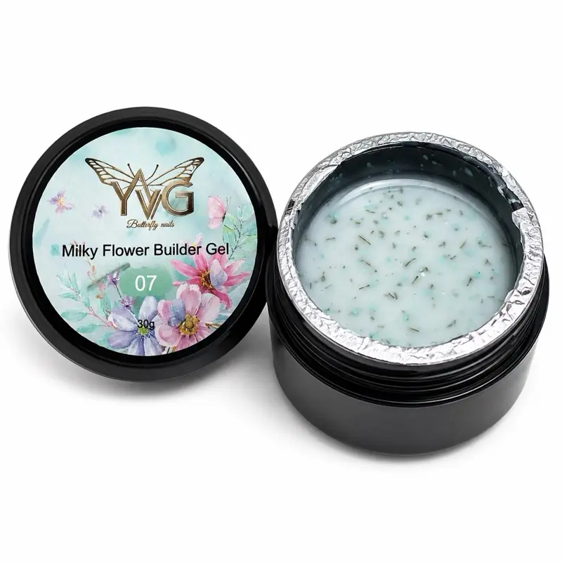 YVG # 7 milk flower builder gel hard