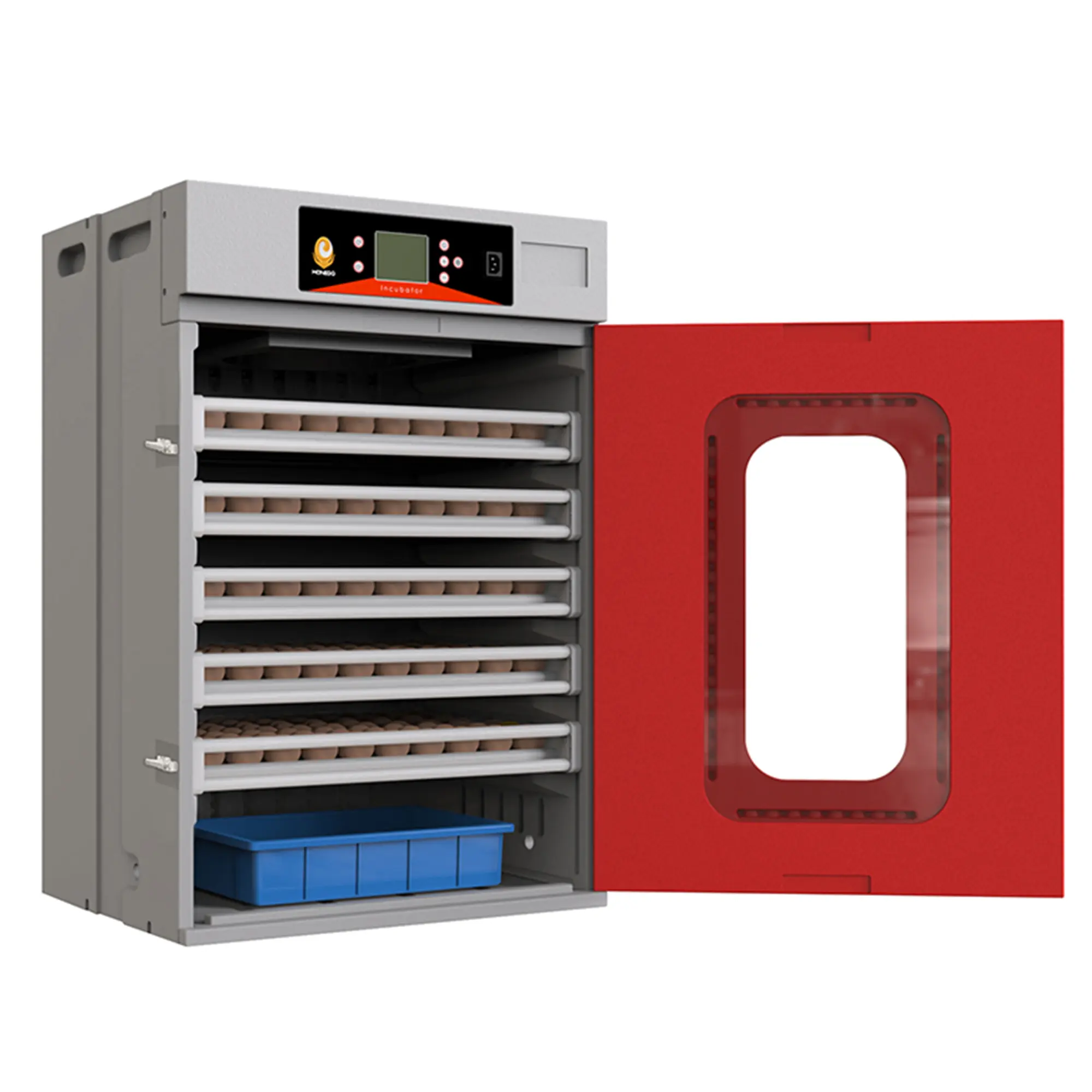 400-Egg Commercial Cabinet Incubator Digital Poultry Hatcher with Automatic Temperature & Humidity Control Large Capacity Egg Turning System for Chicken Duck Goose & Quail Eggs