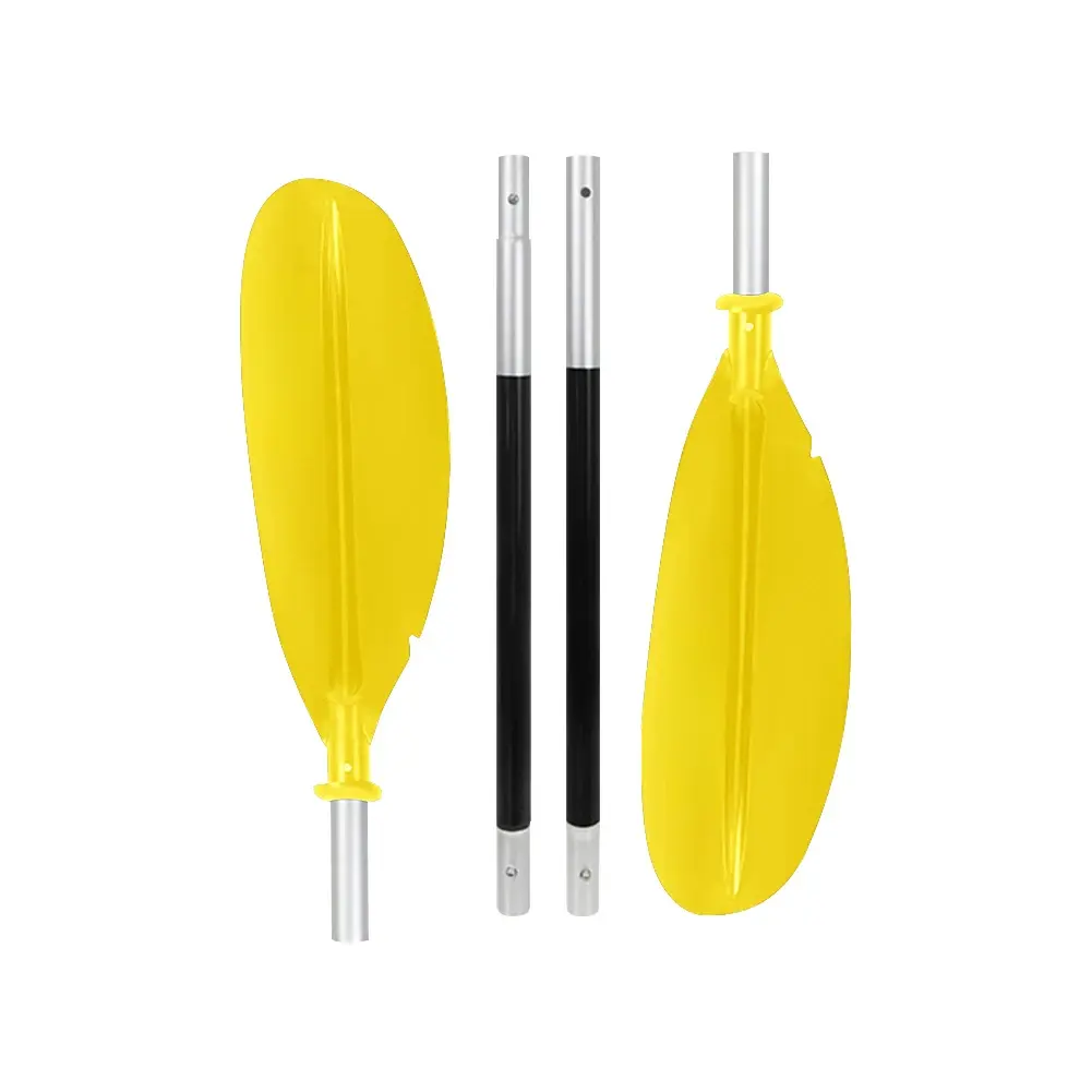4-piece Adjustable Two-way Paddle Suitable for Floating Kayaks Aluminum Alloy Stand Up Paddle Board Suitable for Canoes and Kayaks