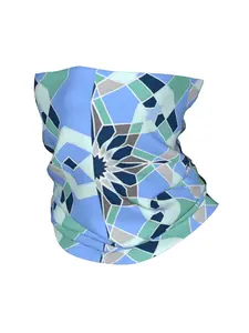 Isfahan Persia Isfahan Persia Men Fashionable and Versatile Printed Headscarf Breathable and Sun Resistant Suitable for Daily Wear and Outdoor Travel