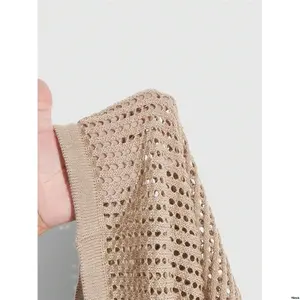 School FootballStyle OutCrewNeckShortSleeveKnitTop ROMWEMENStreetLifeMen sStreetWearHollow - CasualDaily