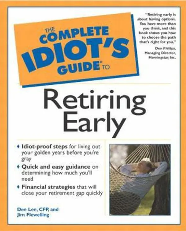 USED Book - The Complete Idiot's Guide to Retiring Early by Dee Lee (Paperback) - english