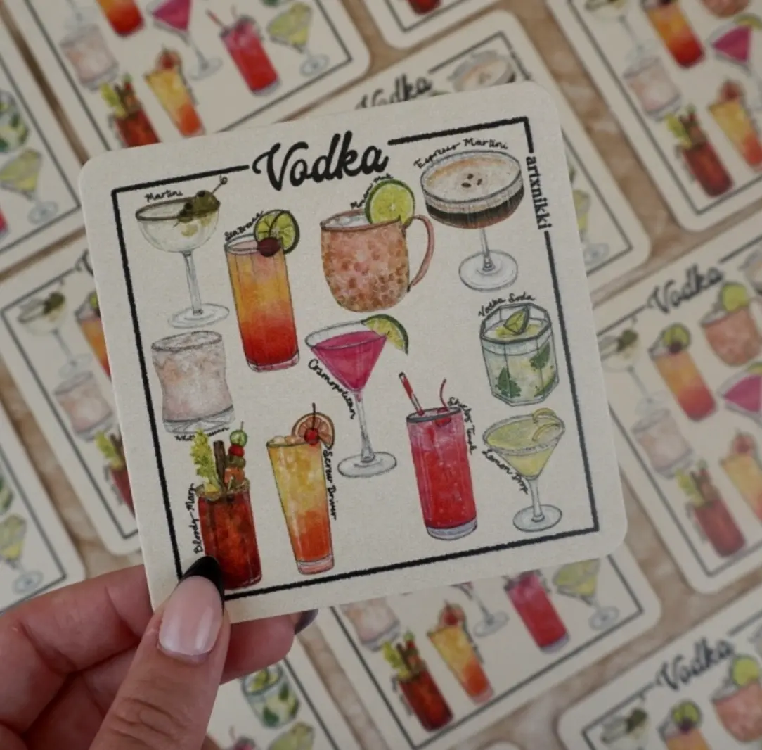Classic Cocktail Variety Coasters