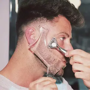 Hot Beard Shaping Comb Template for Men – Professional Beard Styling Guide Tool for Precise Trimming, Edging & Grooming