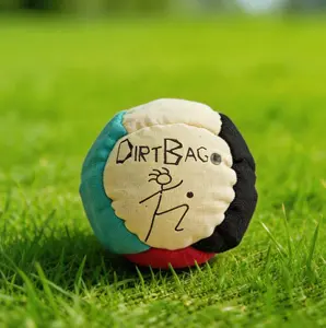 Suede Dirt Bag Hacky Sack Footbag Crochet Juggling Ball Outdoor Beach Party Game Stress Relief Fidget Toy TikTok Viral Gift For Teens Adults Beginners			