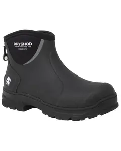 Dryshod Men's Steadyeti Vibram Arctic Grip Waterproof Ankle Boot Round Toe - Syt-Ma-Bk