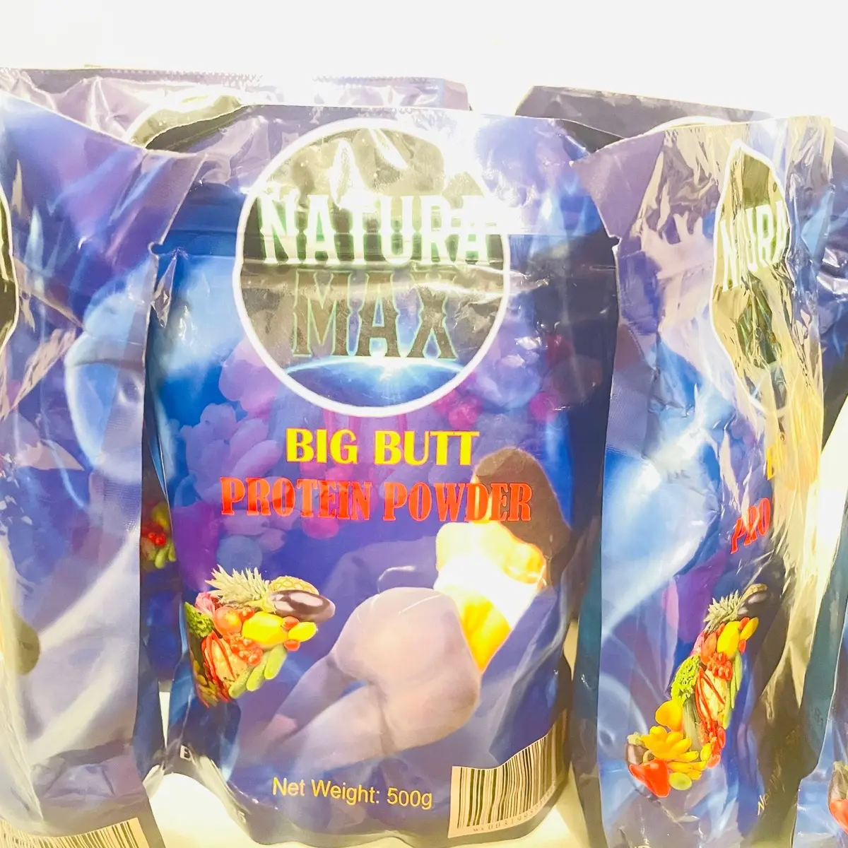 Natural Max Protein Powder • Easy to Mix • 500g • Natural Max Protein Powder • Easy to Mix • 500g •