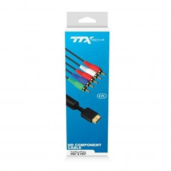 TTX Tech HD Component Cable for PS2 and PS3 TTX Tech HD Component Cable for PS2 and PS3