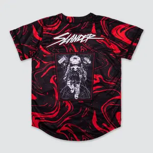 SPACEMAN JERSEY RED MARBLE