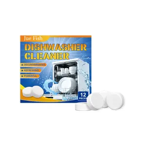 Dishwasher degreasing cleaning tablets remove grease, reduce scale, keep dishes clean, and are suitable for household cleaning