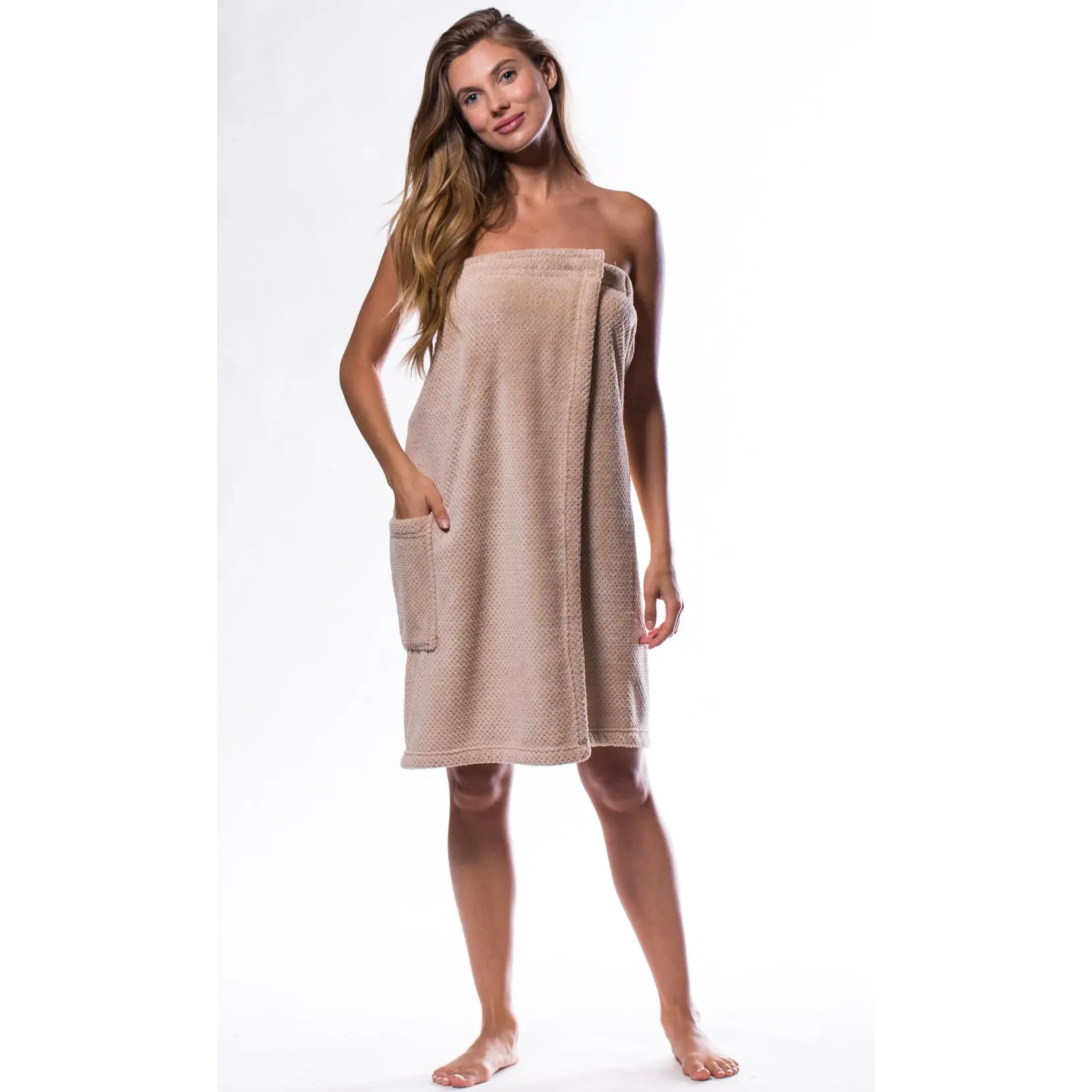 Turquaz Microfiber Plush Spa Bath Wrap Women