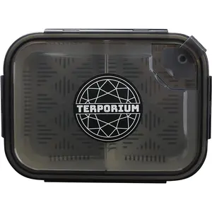 Dual Compartment Cleaning Bin | Compact, Durable, and Highly Functional with Dual Removable Baskets | The Ultimate No-Spill Cleaning Solution