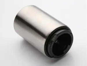 Beer Bottle Opener, Magnetic Automatic Stainless Steel Push Down Opener, No Cap Can Escape, Quick Open Cap for Kitchen Home Bar Restaurant Household Utensils Birthday Plastic Glass Portable Water Bottles