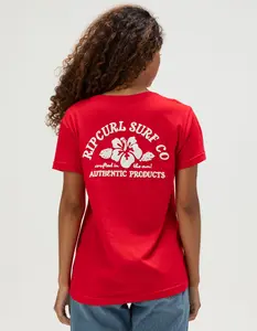 RIP CURL Hibiscus Heat Womens Tee