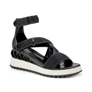 Azura by Spring Step Ankle Strap Wedge Sandals- Goforit