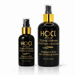 Think Smarter Products – HOCl All Natural Hypochlorous Whole Body Deodorant [Made with Himalayan Minerals] Gentle, Fragrance Free, & Safe for Skin and Clothing