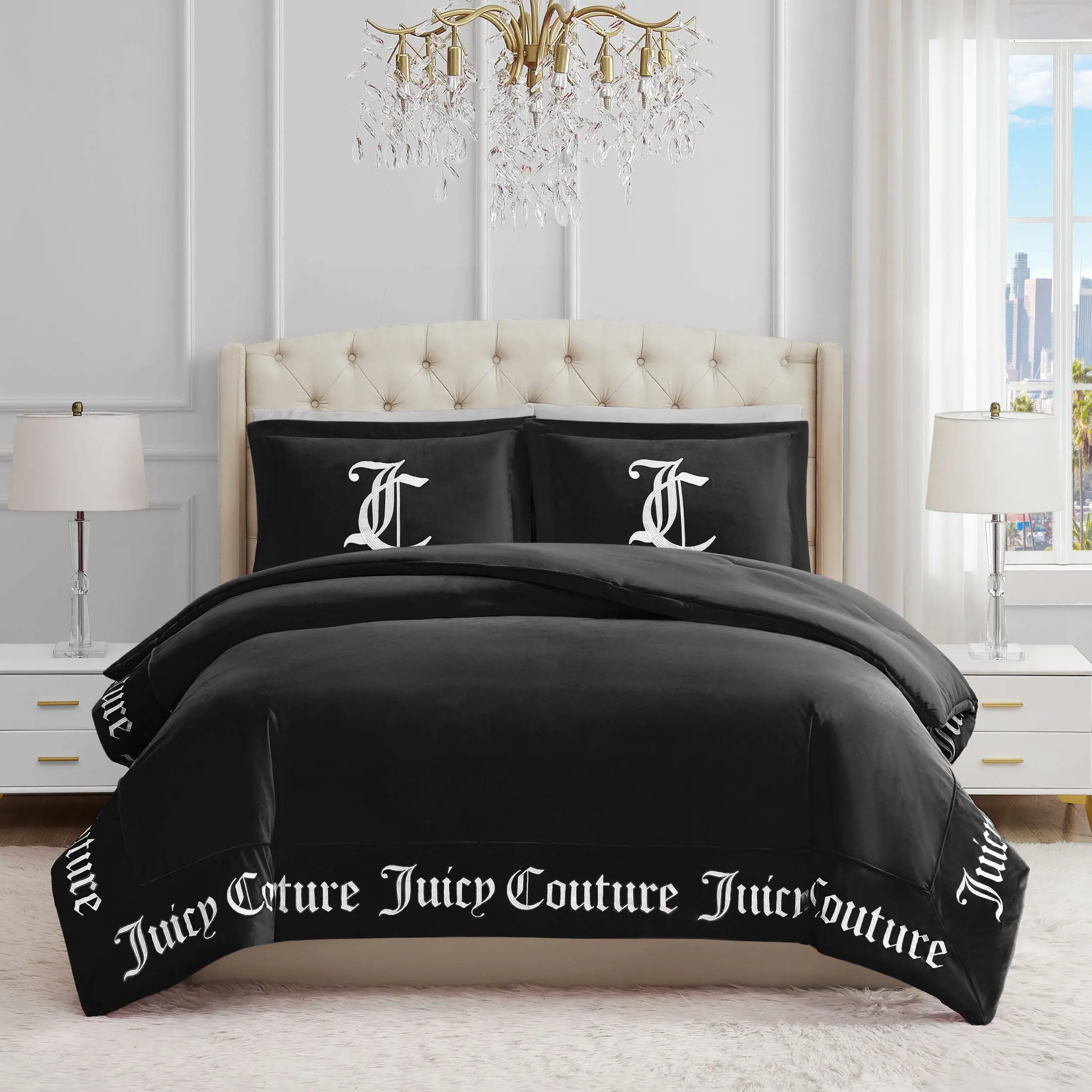 Juicy Couture Gothic Comforter Set