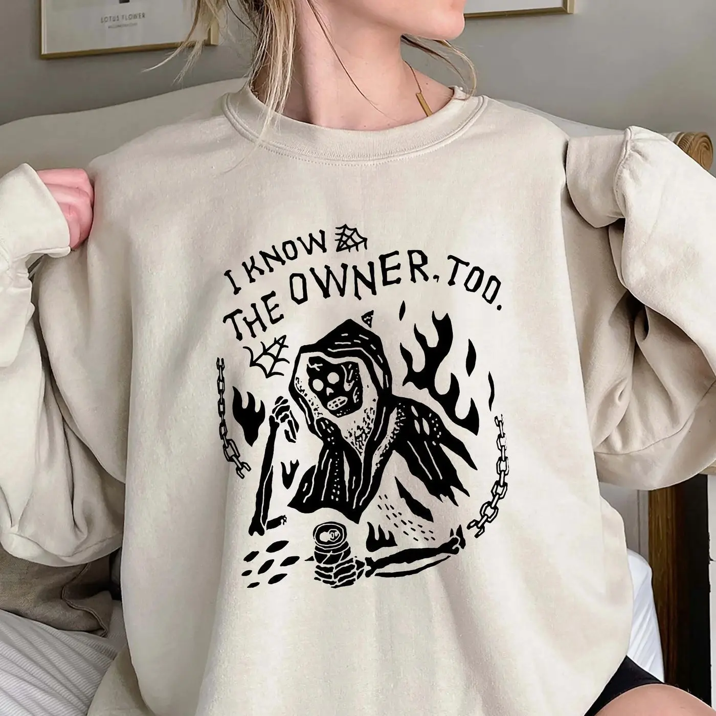 I Know The Owner Too T-Shirt, Bartender Sweatshirt, Bartender Shirt, Funny Bartending Hoodie, Barista Shirt, Trending Unisex Tee Shirt