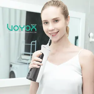 Powerful Cordless Water Dental Flosser - 6 Adjustable Modes, 320ML Portable & Rechargeable, IPX7 Waterproof. A Great Helper for Private Teeth Cleaning