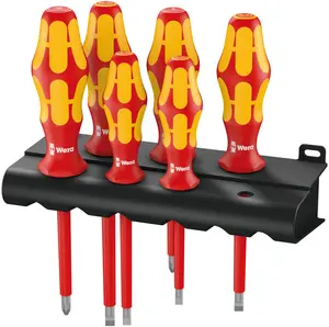 WERA 05006145001 160I/6 VDE-INSULATED SCREWDRIVER SET WERA 05006145001 160I/6 VDE-INSULATED SCREWDRIVER SET