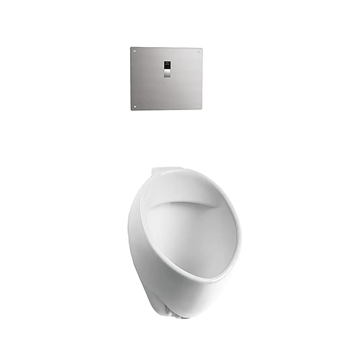 212 MAIN Commercial Washout Urinal (Model UT105UV-01) - Back Spud, Cotton White, Wall Mount, High-Efficiency Water-Saving Bathroom Fixture