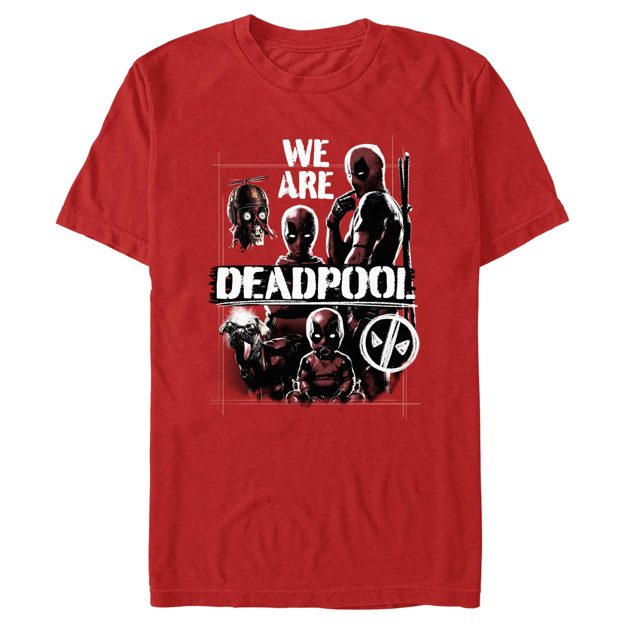 Men's Marvel: Deadpool & Wolverine We Are Poses T-Shirt