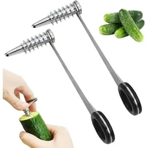 Piranha Spiral Cutting hine Portable Spiral Cutter for Veggies Cucumber Potato Carrot Slicer Cutter