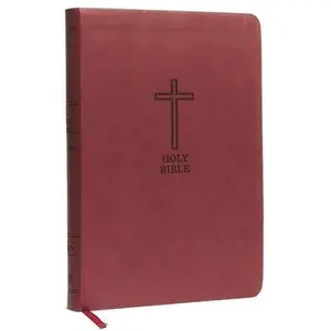 USED-KJV, Thinline Bible, Large Print, Imitation Leather, Red Letter Edition by Thomas Nelson (Imitation Leather)