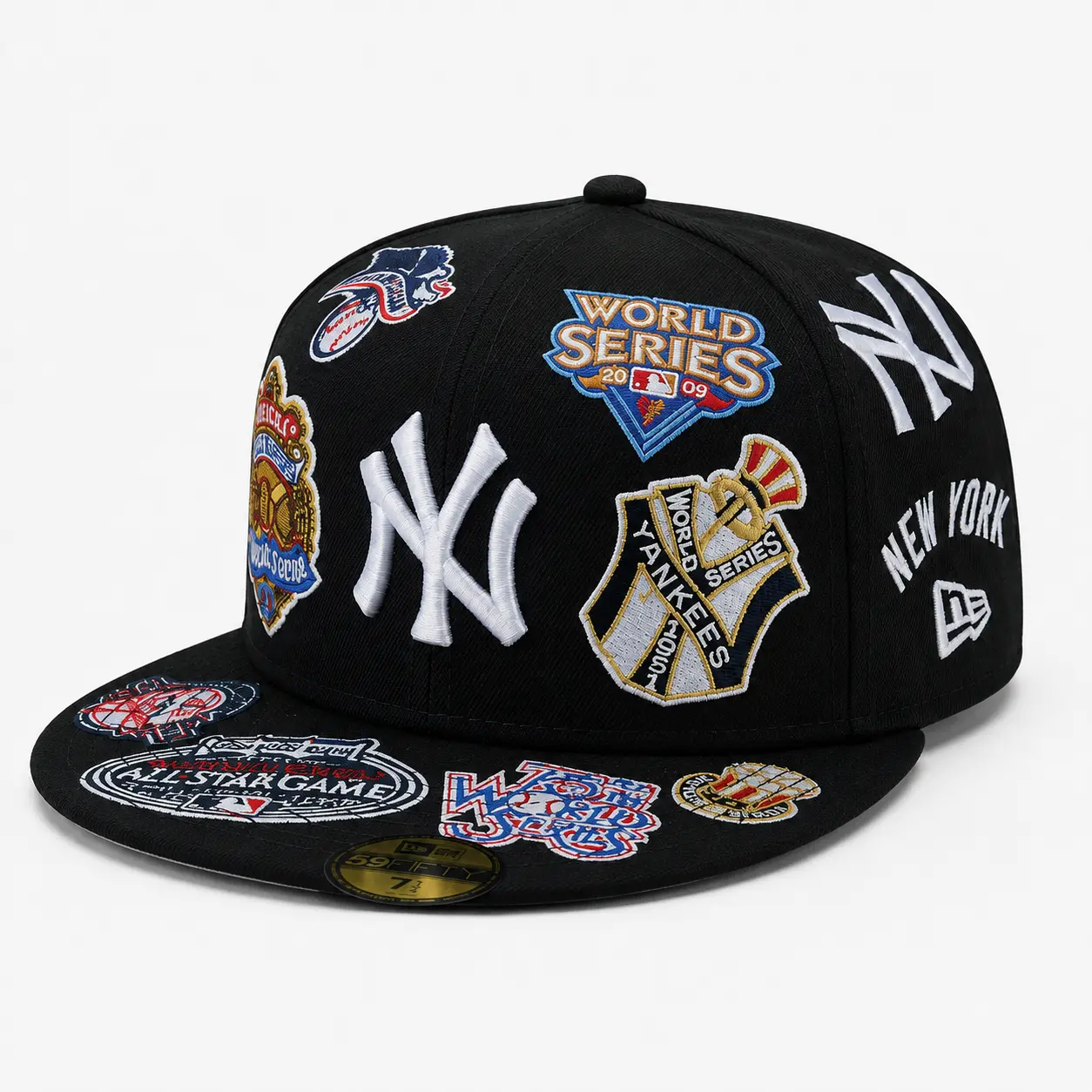 New Era New York Yankees All-Over Patch 59FIFTY Fitted Collectible Sports Hat