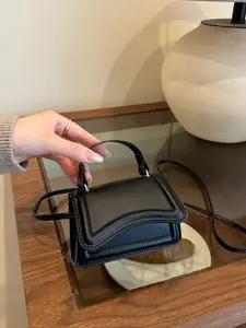 Women's New Small Handbag, Lightweight Plain PU Crossbody Bag, Versatile Shoulder Bags, Fashionable Party Accessory, Perfect Christmas Gift, All Seasons Use, Fashionable Versatile Purse