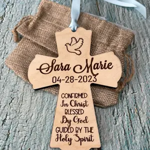 Personalized Confirmation Croos - Religious Gift for Boys and Girls