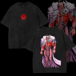 "Thragg The Conqueror" Viltrumite War - Invincible Comic Double Printed Oversize Lightweight Acid Washed Tee TV Series Graphic Tee T-Shirt, Vintage Oversized Streetwear Heavy Cotton Tee, Gift For Fans Merch