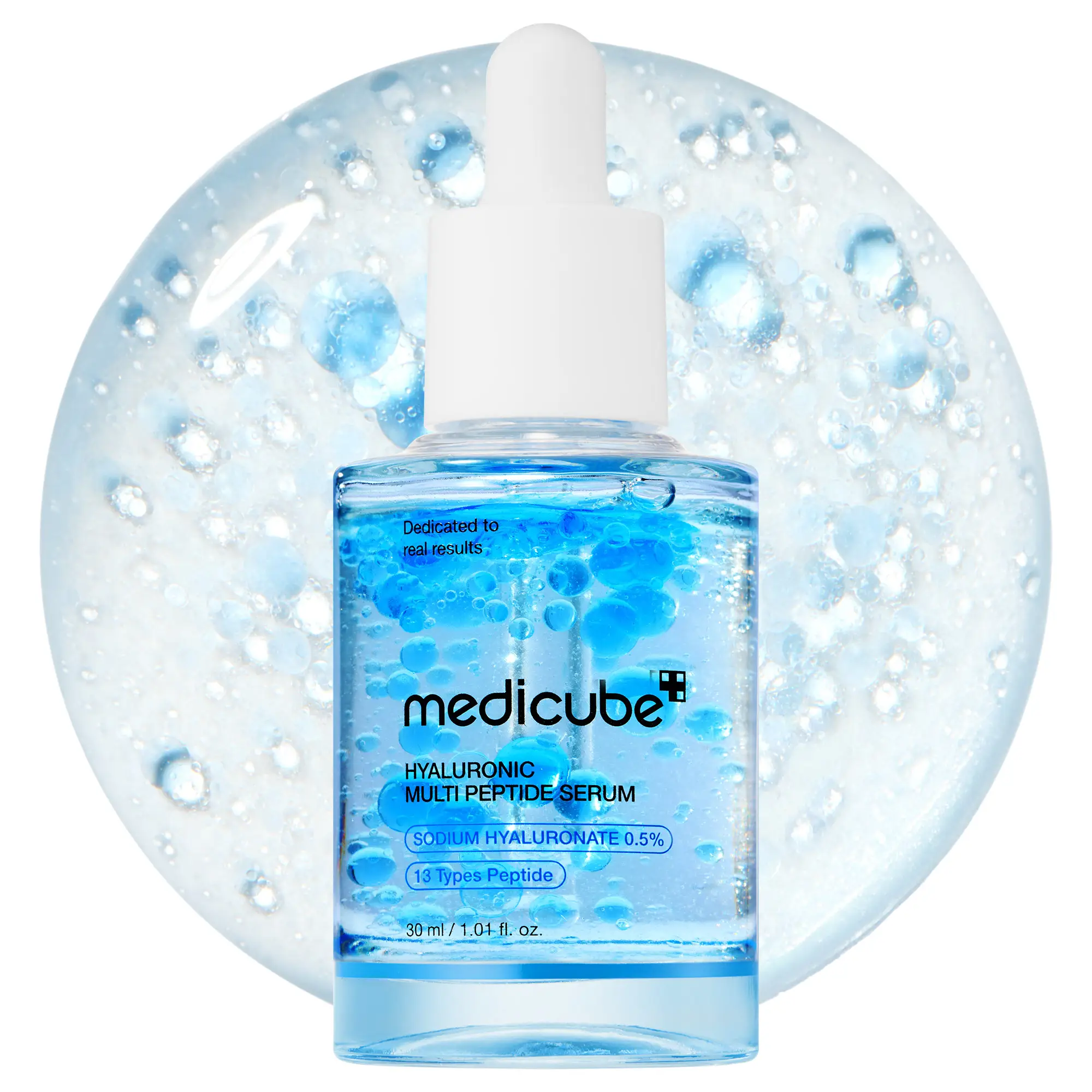 [medicube Official] Hyaluronic Multi Peptide PDRN Serum for Glowing and Soothing | Lightweight Water Plumping Radiant Facial Serum for All Skin Type,