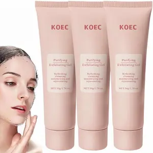 Moisturizing Exfoliating Facial Scrub Gel, Deep Cleansing Facial Gel, Facial Skin Care Product for Women & Men