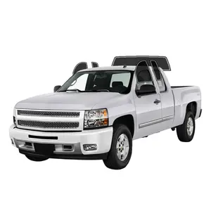 Precut Window Tint Film For Chevy Silverado 1500 Extended 2007-2013 Window 2Ply Anti-Shatter, UV Block, Privacy Protection, Easy Install, No Trimming Needed,Heat & Glare Reduction