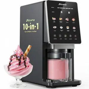 10-in-1 Electric Ice Cream Maker Machine for Homemade, Frozen Treat, Gelato, Froyo, Mix-in & More, High-Protein, Keto, Vegan, Dairy-Free Options