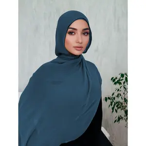 Premium Breathable Modal Hijab | Teal Blue