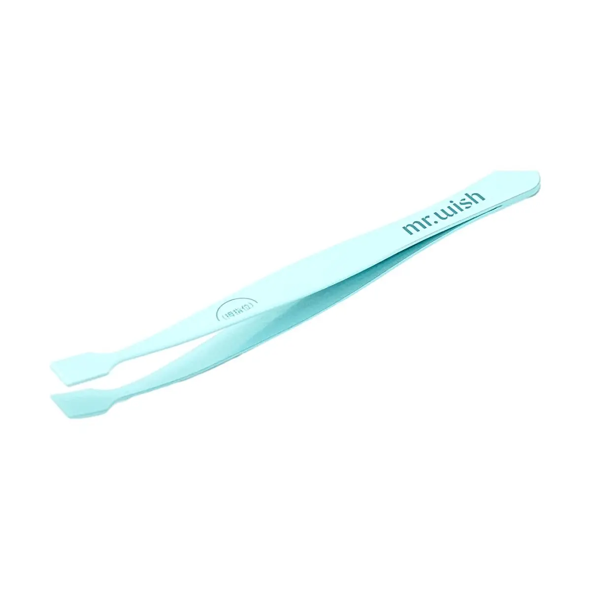 MR.WISH Professional Eyelash Tweezers, Beauty Care Tool, Cosmetic Makeup Tool with Precise Grip for Eyelash Extension, Lower Lashes Application (Single Pair), Cosmetic Tool, Eyelash Extension Supplies