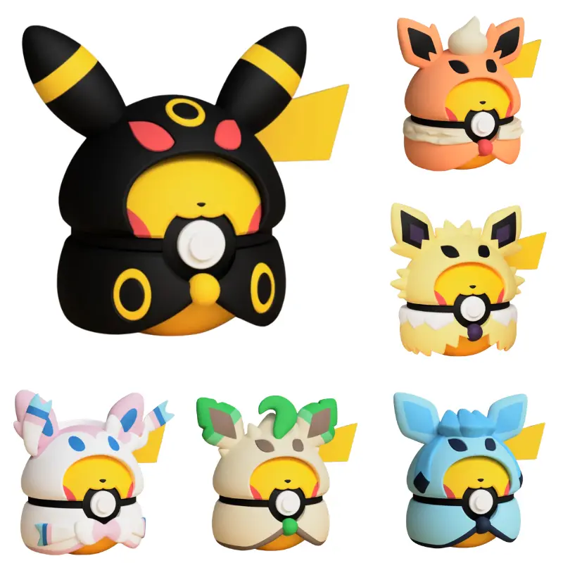 Pikachu Poncho Pokeballs