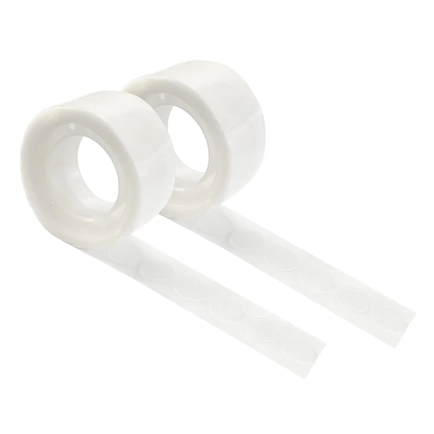 200 count Glue Points for Balloons, Removable Sticky Point Tape, Adhesive Double Sided Clear dots for Craft Decoration
