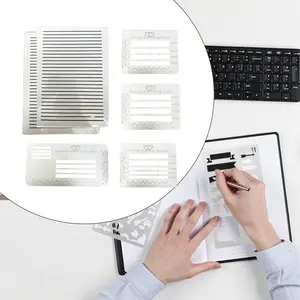 Envelope Addressing Guide Stencils for Diaries Wedding Party Invitations