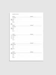 Password Tracker Planner Inserts