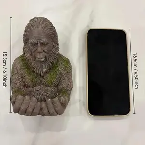 Bigfoot Tree Face Decorative Outdoor Bird Feeder, Garden Sculpture, Yard Art Decoration, Bigfoot Hugger Statue, Lawn Ornament, Garden Sculptures Statues, Garden Sculptures And Decor, Garden Accessories