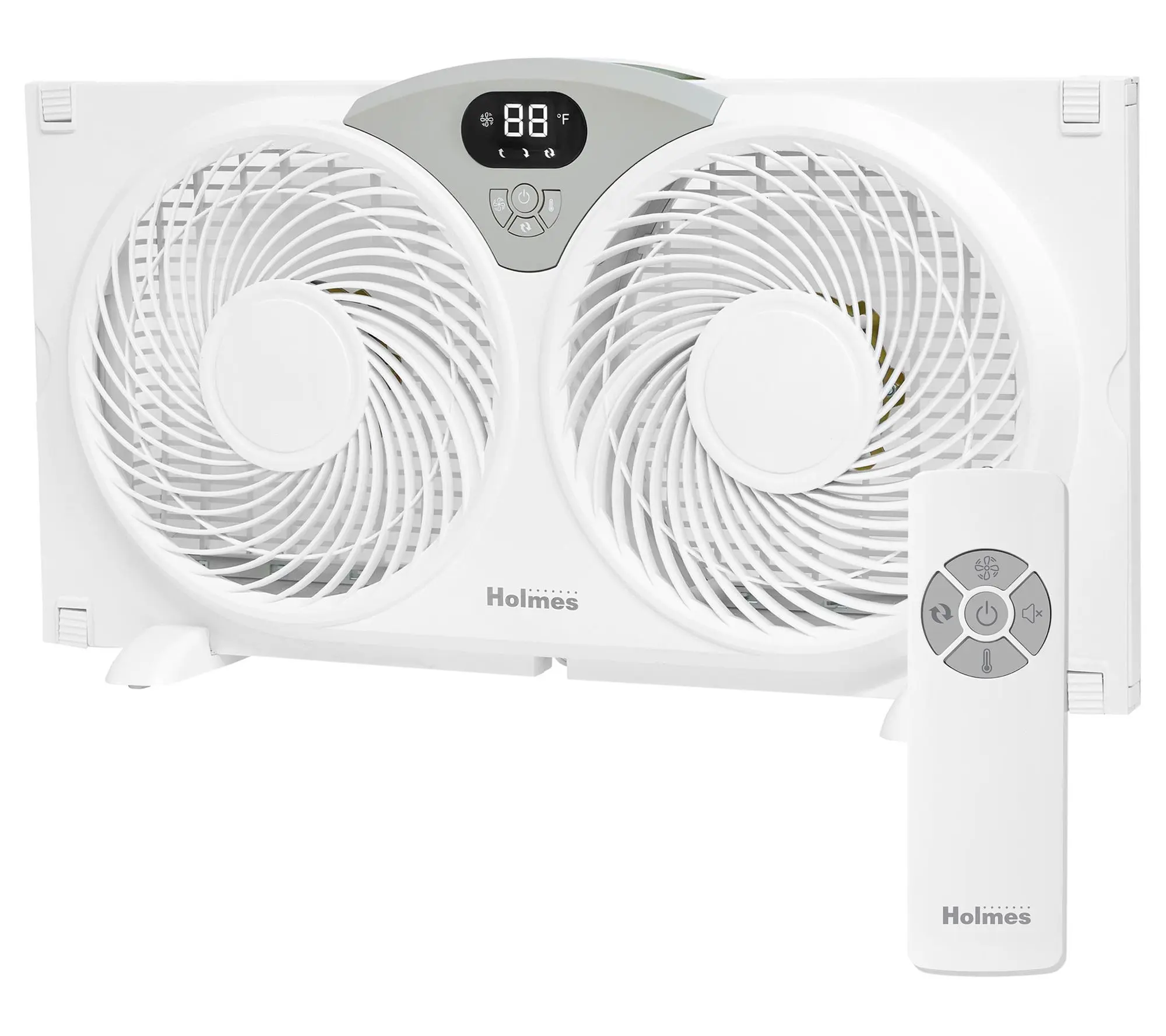 Holmes 9" Clean Breeze Digital Window Fan withThermostat