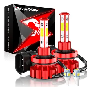 H11 LED Headlight Bulb Kit for Chevy Traverse 2009 2010 2011 2012 2013 2014 2015 2016 2017 Low Beam 6000K Upgrade Easy Installation Enhance Visibility And Style