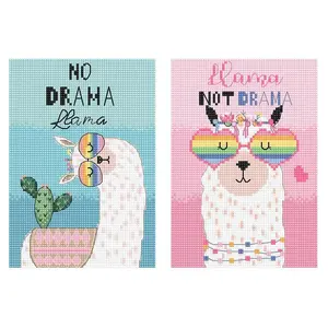 No drama Llama L8044 Counted Cross Stitch Kit