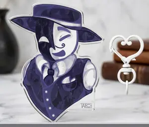 Die Of Death ( DOD ) Roblox - Artful | Acrylic Keychains