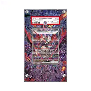 [Display Case]Pokemon Japanese SV4a Shiny Treasure Charizard ex 349/190 SAR, Paldean Fates 234/091 - Extended Art  "PSA" Graded Card Display Case, Card Stand